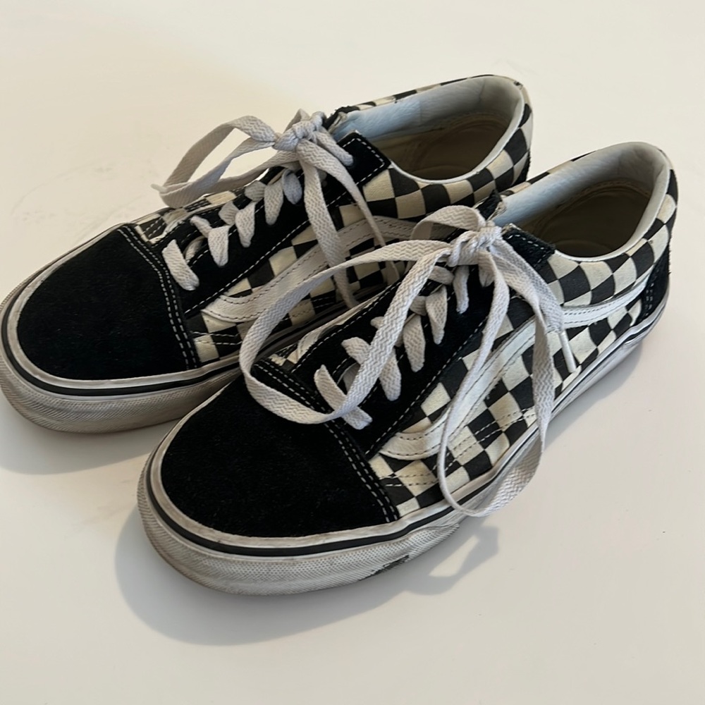 Checkered vans